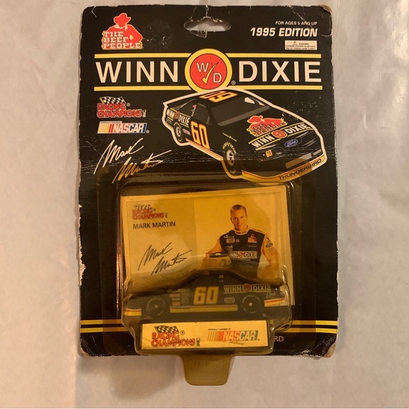 RACING CHAMPIONS 1995 Edition MARK MARTIN Diecast 1:64 NASCAR #60 Thunderbird - Picture 1 of 6